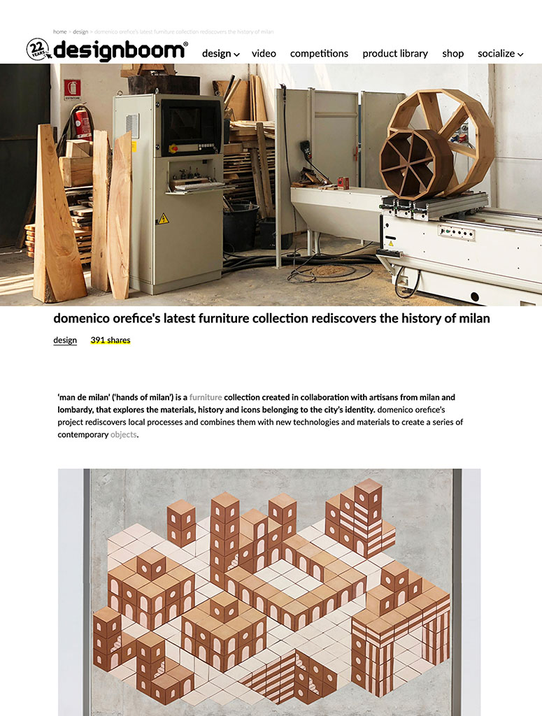 Press Domenico Orefice Designboom 2019